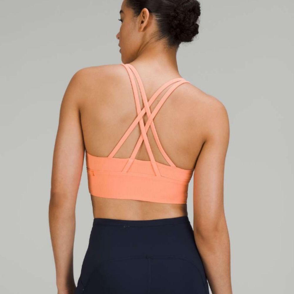 Lululemon Athletica Peach Sports Bra